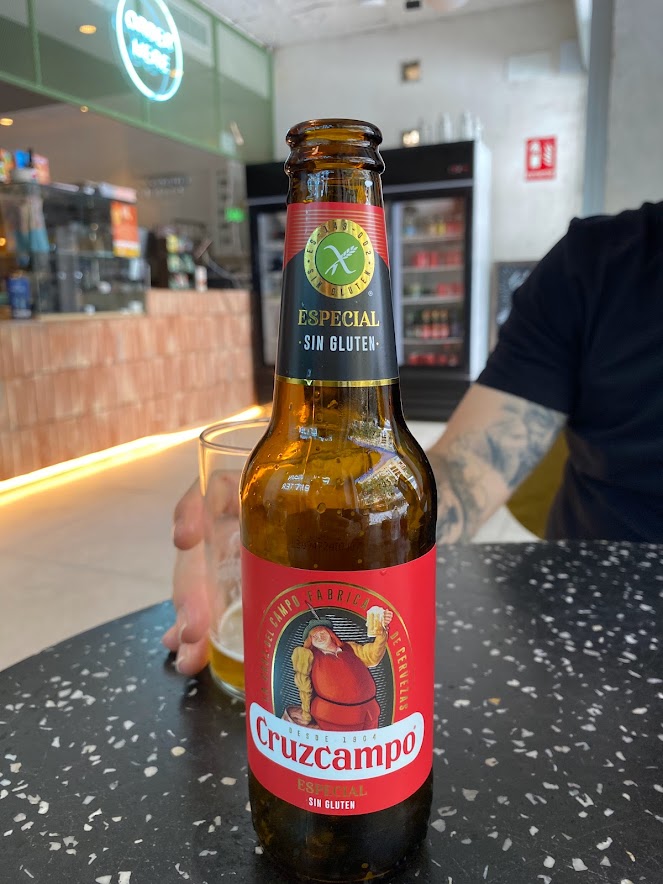 cerveja cruzcampo sin gluten