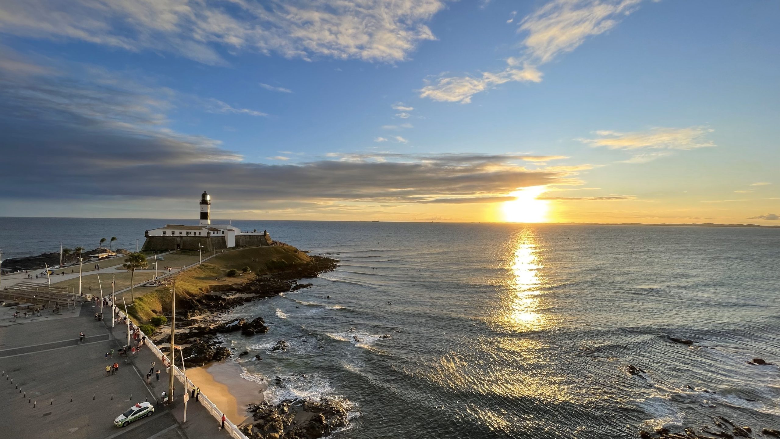 Salvador - Farol da Barra - Por do Sol. Créditos: Celiciosa Trip