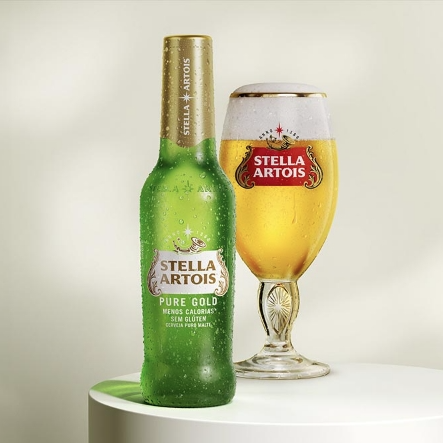 Cervejas sem Glúten no Brasil: Stella Pure Gold